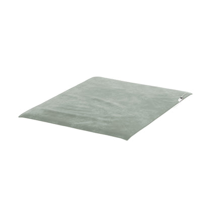 Bedra Electric Heated Blanket Washable Throw Rug Coral Fleece Light Green-Heated Throw Rug-PEROZ Accessories