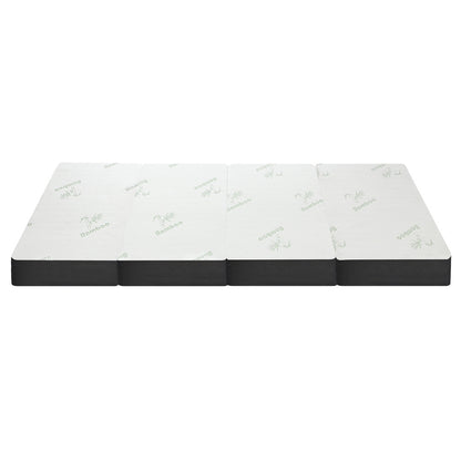 Bedra Foldable Mattress Bamboo 4 Fold Camping Floor Cushion-Folding Mattress Cushion-PEROZ Accessories