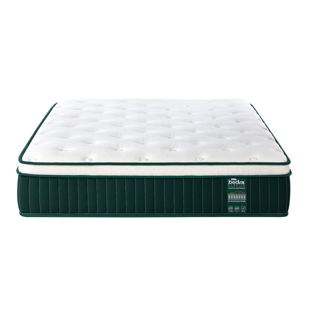 Bedra King Mattress 5 Zone Pocket Spring Cool Gel Foam Medium Firm-Mattress-PEROZ Accessories