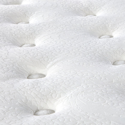 Bedra Queen Mattress 5 Zone Pocket Spring Cool Gel Foam Medium Firm-Mattress-PEROZ Accessories