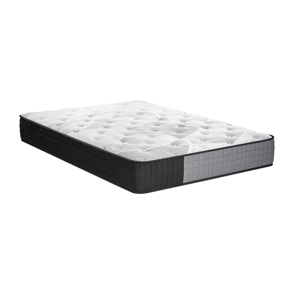 Bedra Queen Mattress Tight Top Foam Pocketed Springs 24cm-Mattress-PEROZ Accessories