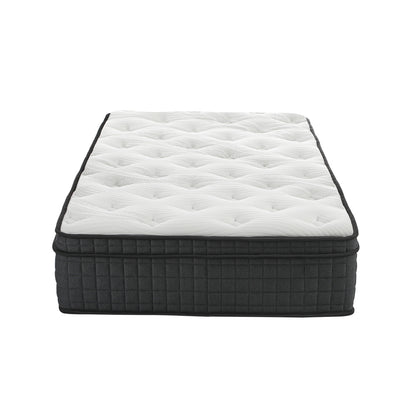 Bedra Single Mattress Cool Gel Foam Pocket Spring 34CM with Pillow-Mattress-PEROZ Accessories