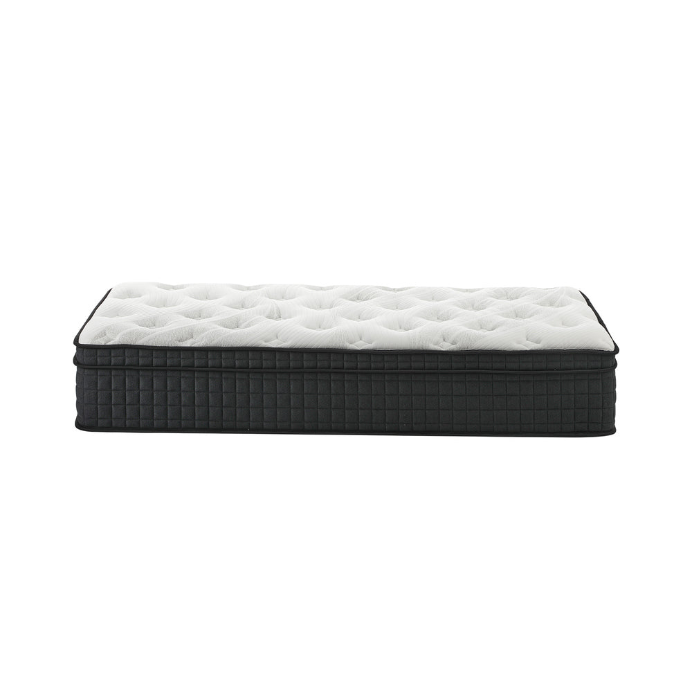 Bedra Single Mattress Cool Gel Foam Pocket Spring 34CM with Pillow-Mattress-PEROZ Accessories
