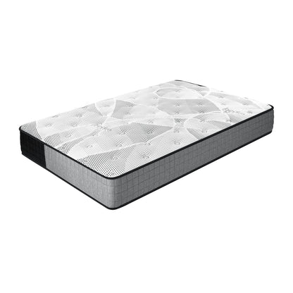 Bedra Single Mattress Tight Top Foam Pocketed Springs 24cm-Mattress-PEROZ Accessories