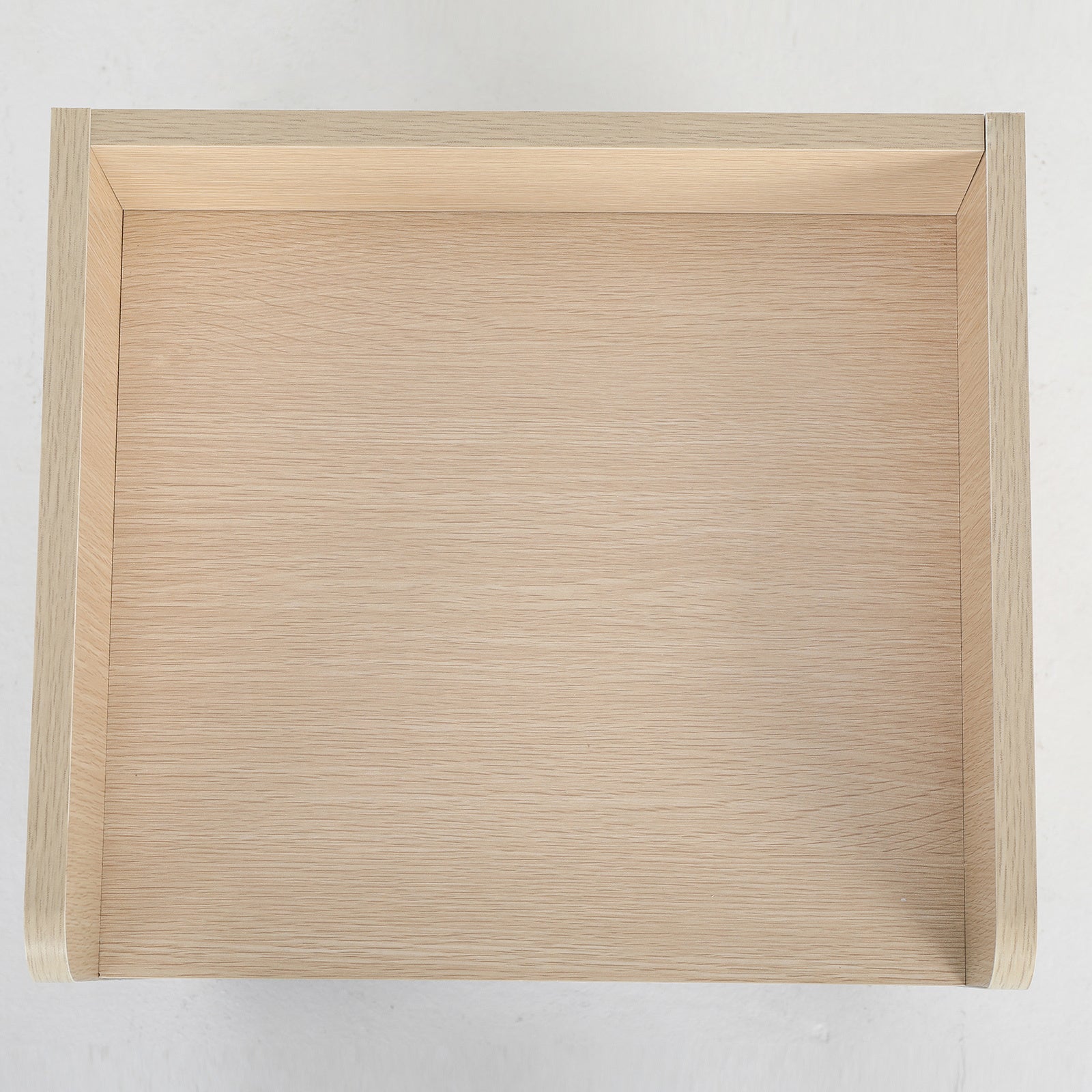 Bedside Table Side Storage Cabinet Nightstand Bedroom 1 Drawer 2 Shelf LARK OAK-Furniture > Bedroom > Bedside Tables-PEROZ Accessories
