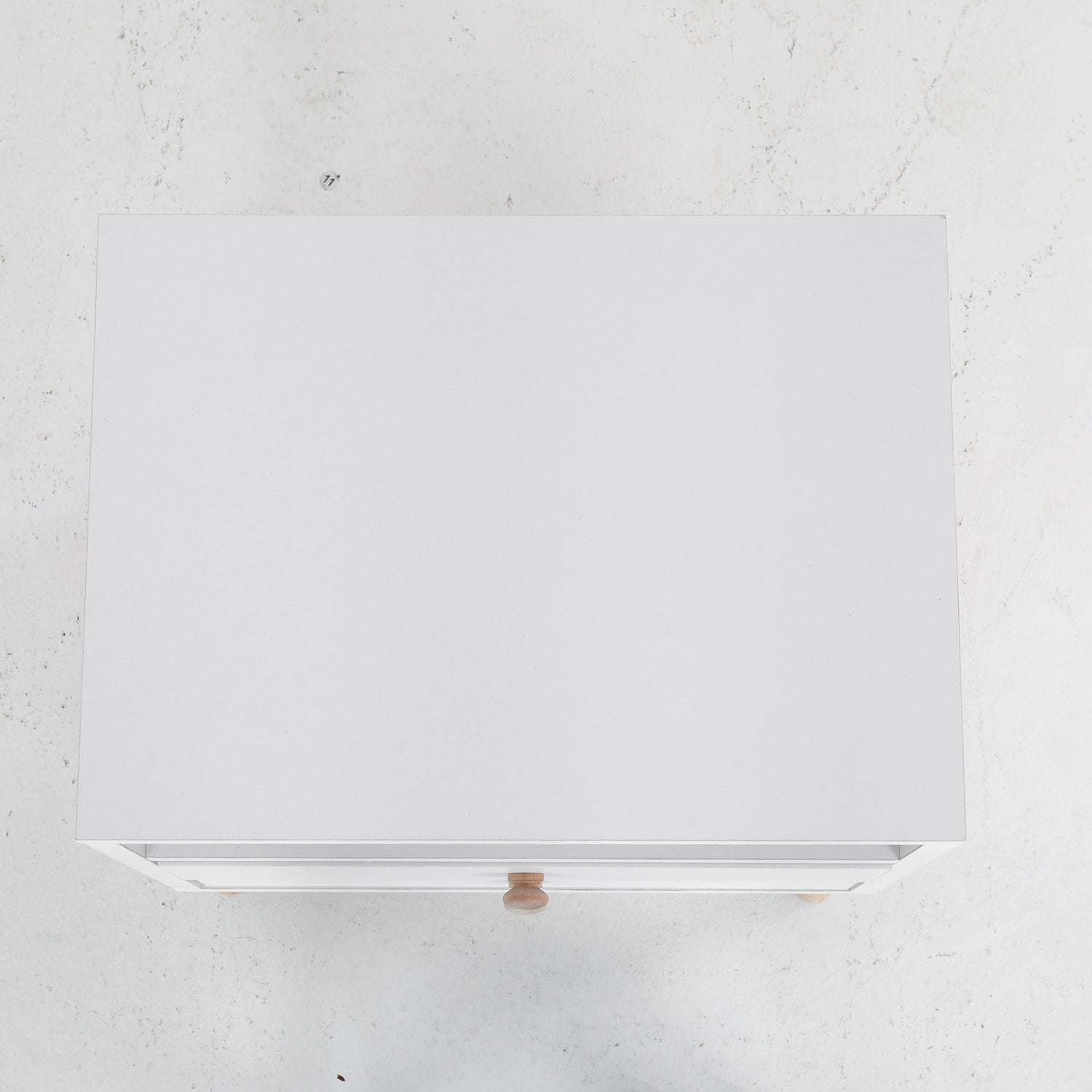 Bedside Table Side Storage Cabinet Nightstand Bedroom 2 Drawer ANYA - WHITE-Furniture > Bedroom > Bedside Tables-PEROZ Accessories