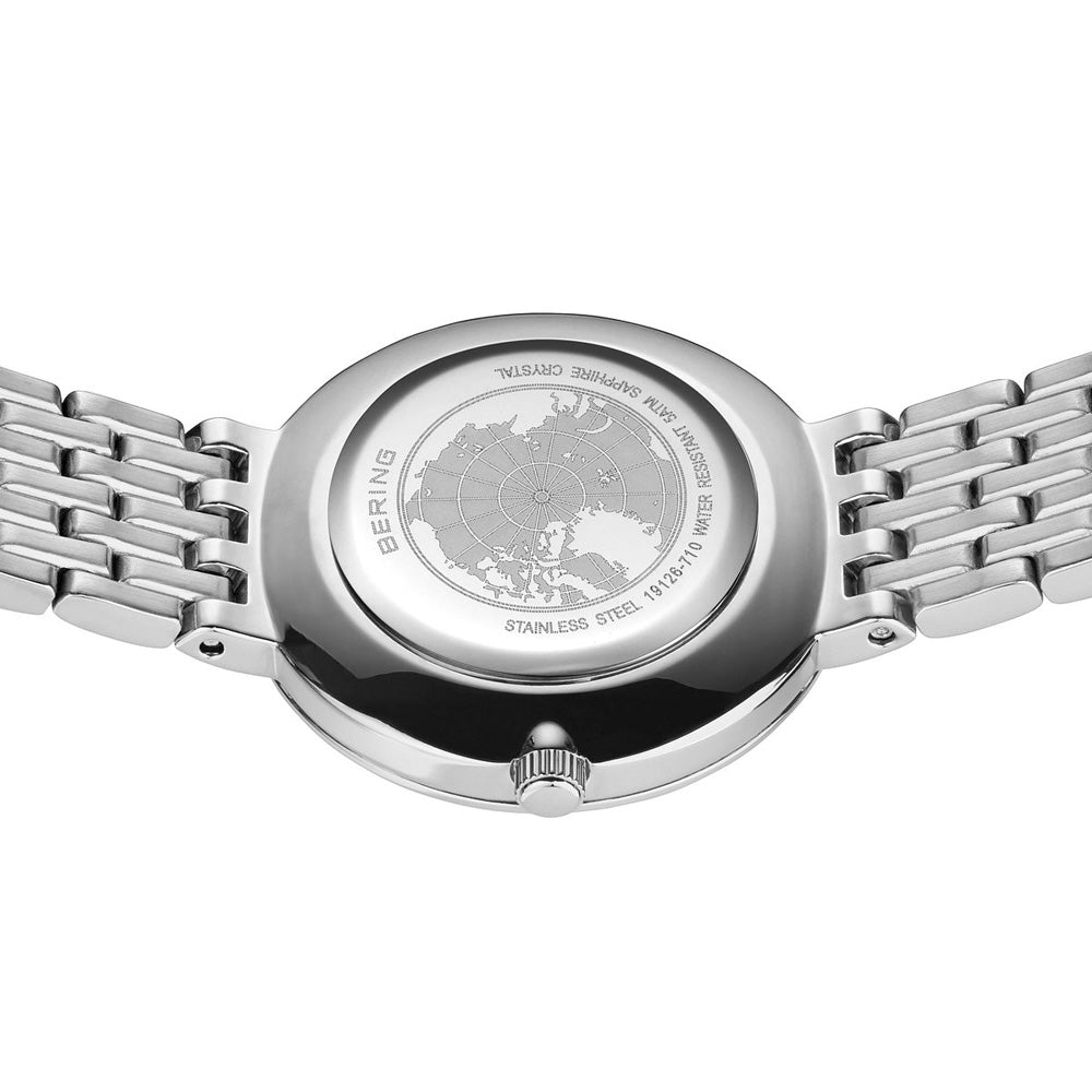 Bering Classic 26mm Polished Two Tone Gold and Silver Strap Watch-PEROZ Accessories