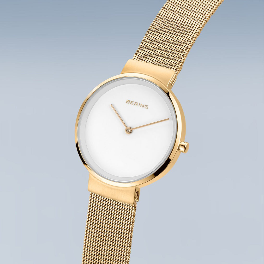 Bering Classic 31mm Gold Milanese Strap Watch-PEROZ Accessories