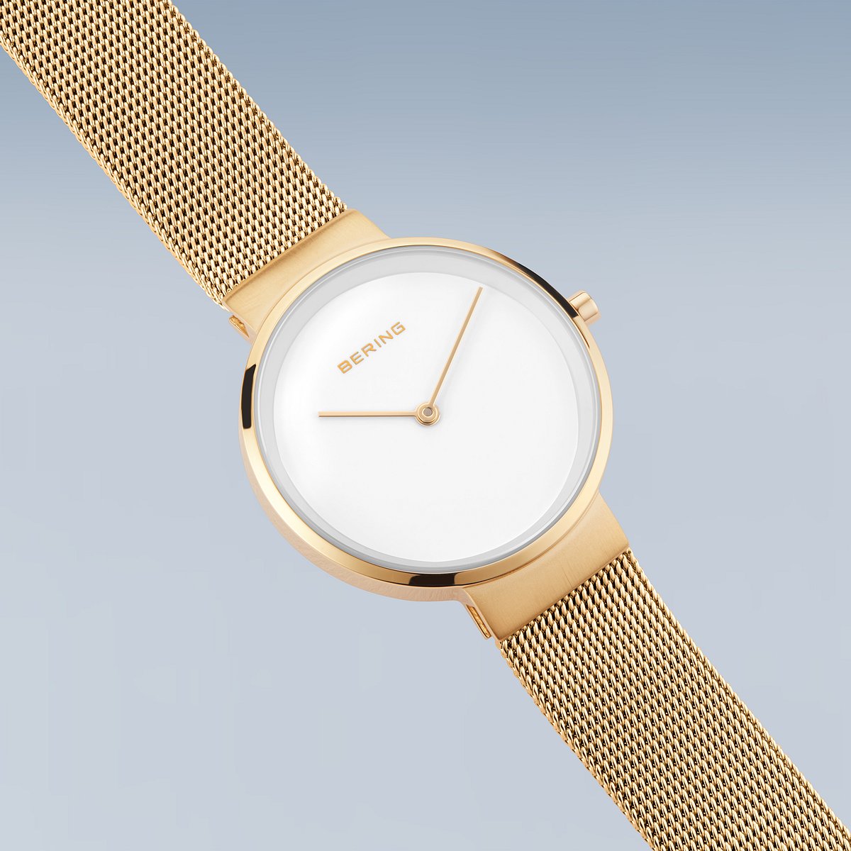 Bering Classic 31mm Gold Milanese Strap Watch-PEROZ Accessories