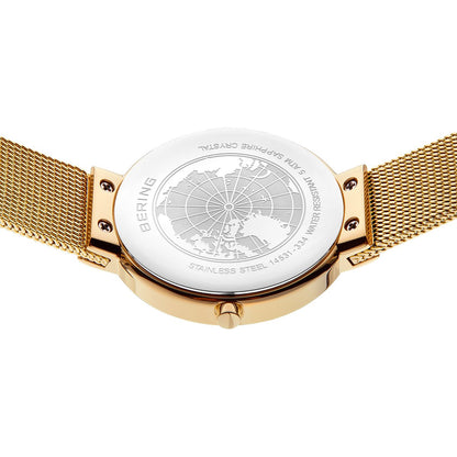 Bering Classic 31mm Gold Milanese Strap Watch-PEROZ Accessories