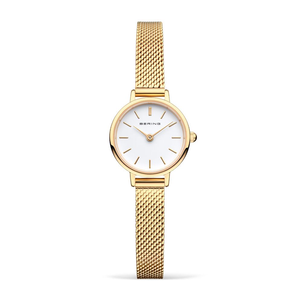 Bering Gift Set Lovely 26mm Gold Milanese Strap with Matching Bracelet Watch-PEROZ Accessories