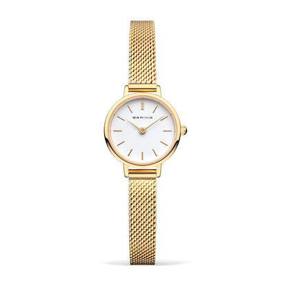 Bering Gift Set Lovely 26mm Gold Milanese Strap with Matching Bracelet Watch-PEROZ Accessories