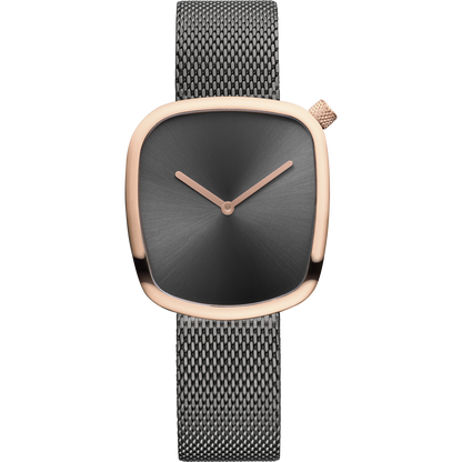 Bering Ladies Pebble Grey Watch-PEROZ Accessories