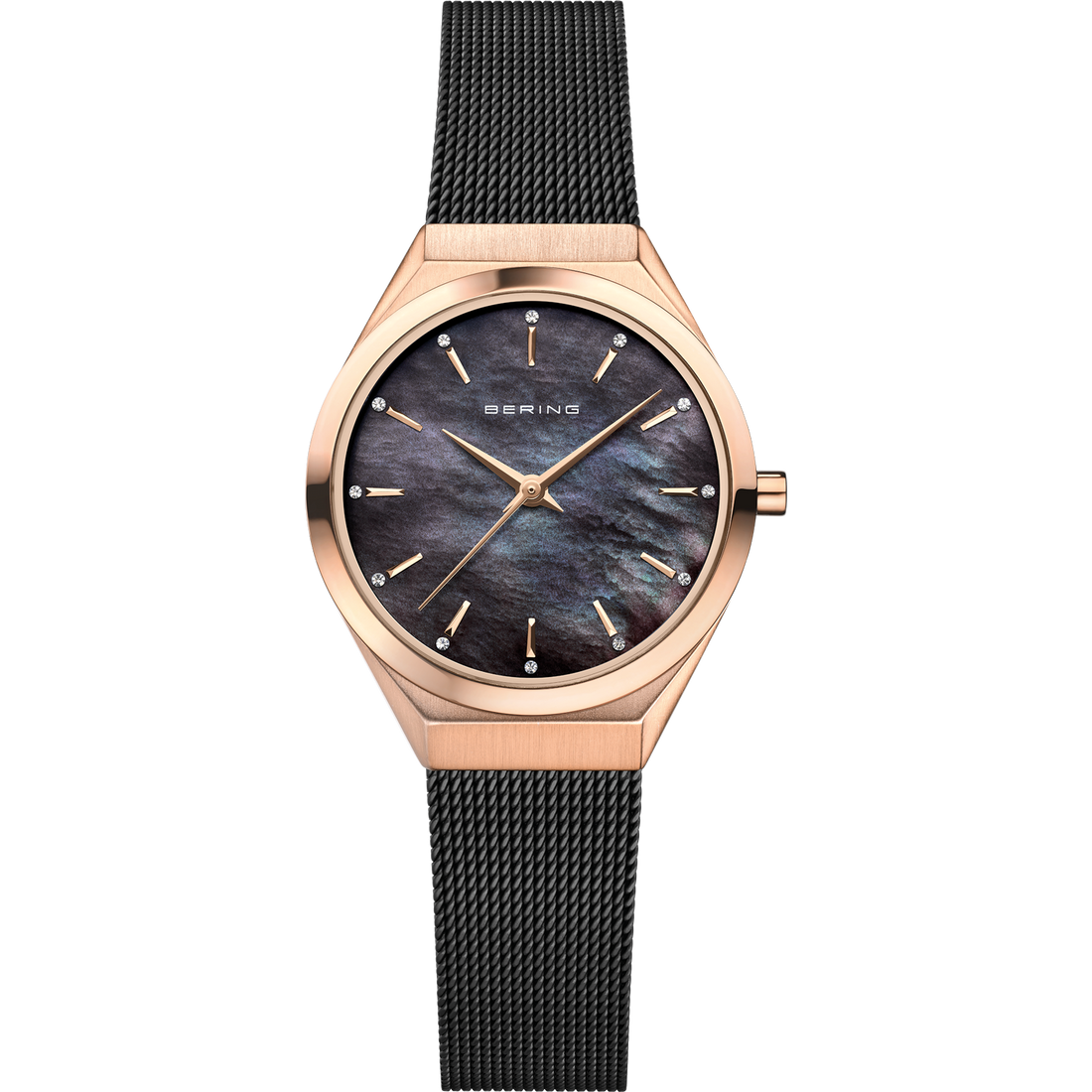 Bering Ladies Ultra Slim Mother of Pearl Watch-PEROZ Accessories