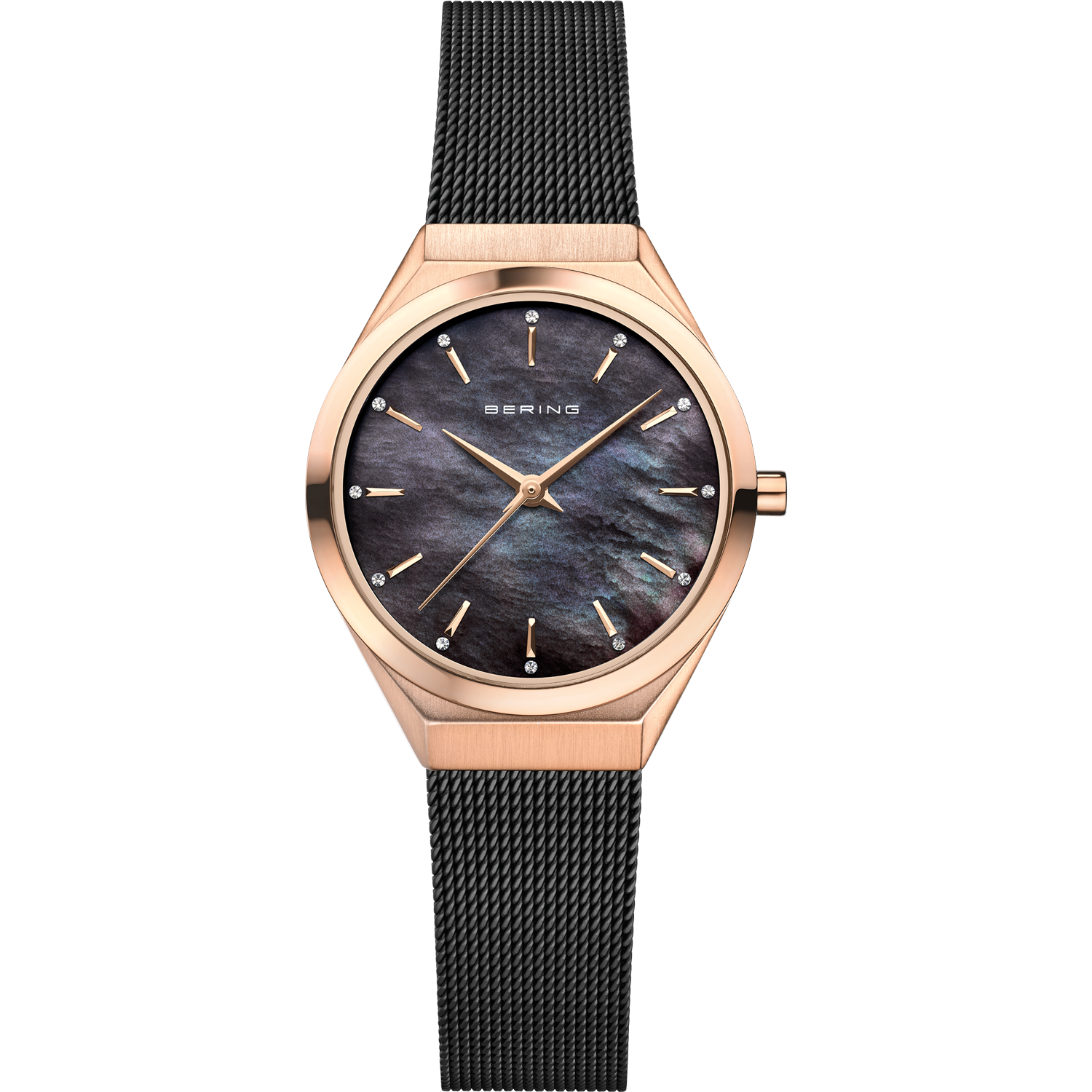 Bering Ladies Ultra Slim Mother of Pearl Watch-PEROZ Accessories