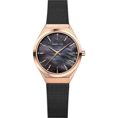 Bering Ladies Ultra Slim Mother of Pearl Watch-PEROZ Accessories