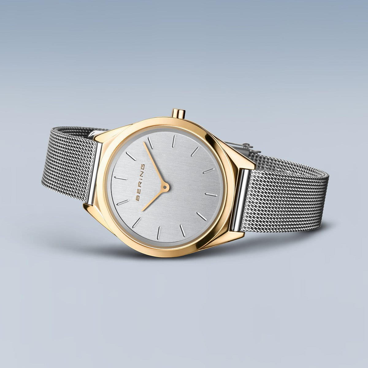 Bering Ladies Ultra Slim Silver Watch-PEROZ Accessories