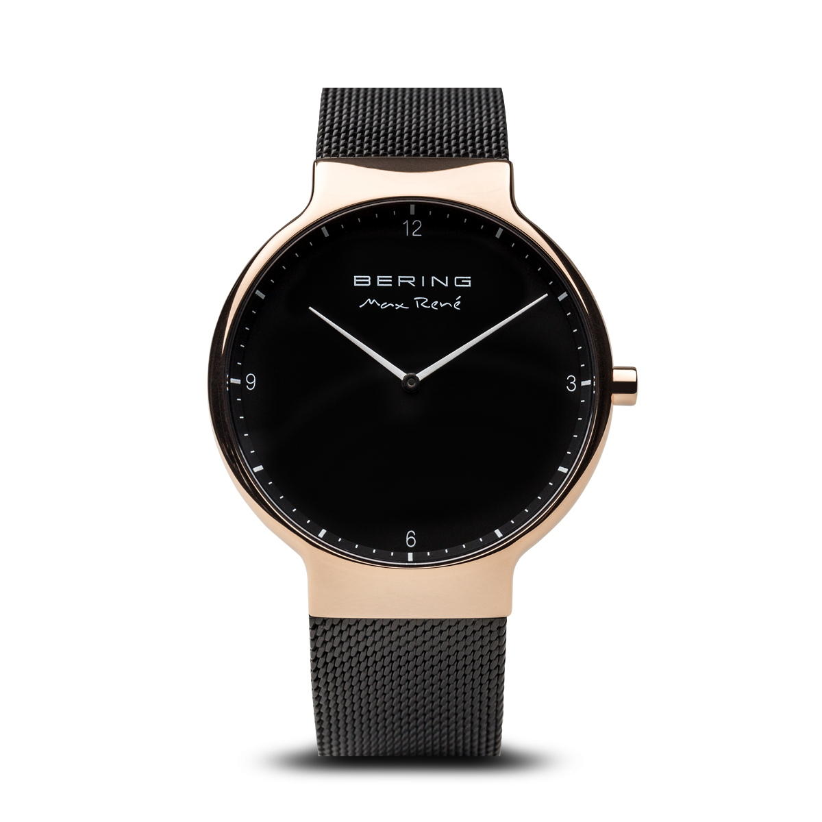 Bering Max René Polished Rose Gold Watch-PEROZ Accessories