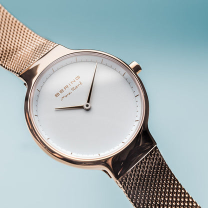 Bering Max René Polished Rose Gold Watch-PEROZ Accessories