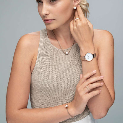 Bering Max René Polished Rose Gold Watch-PEROZ Accessories