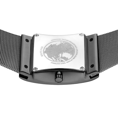 Bering Slim Solar Rectangular Grey Watch-PEROZ Accessories