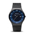 Bering Solar Brushed Black Mesh Watch-PEROZ Accessories