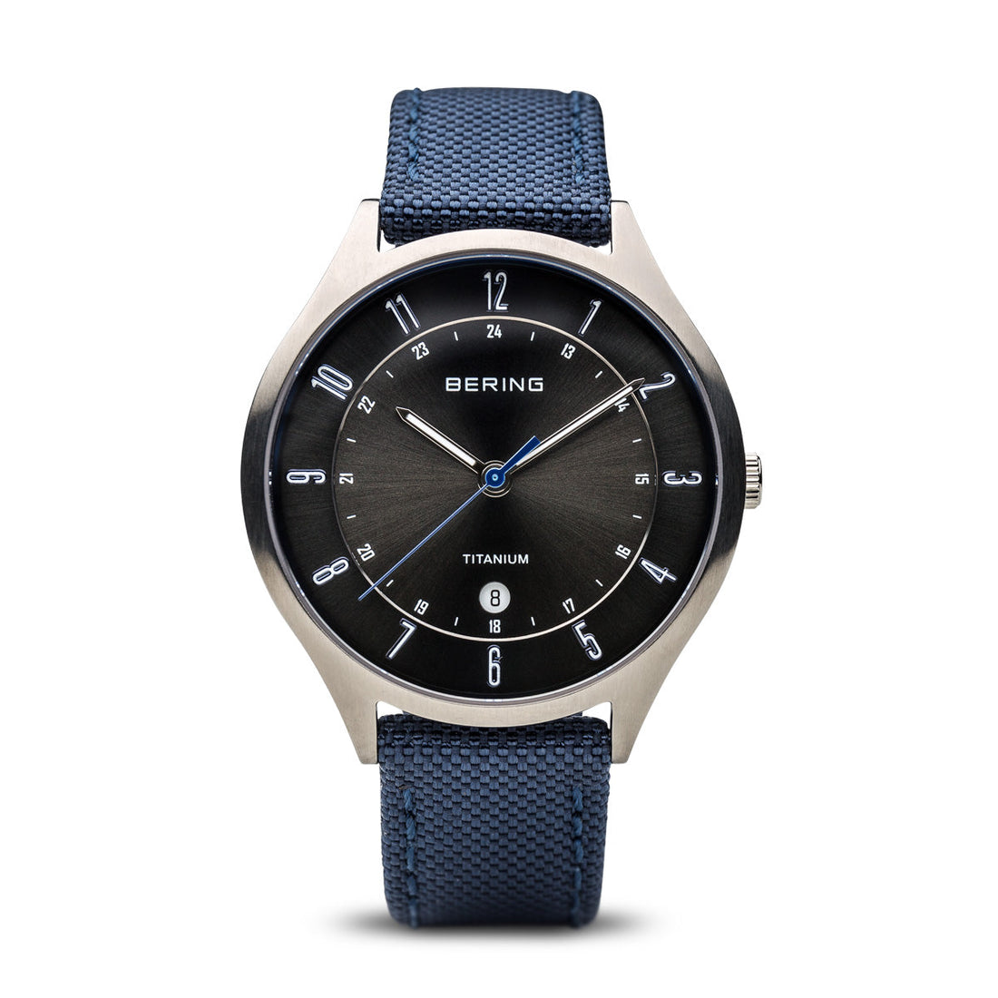 Bering Titanium Brushed Silver Watch-PEROZ Accessories