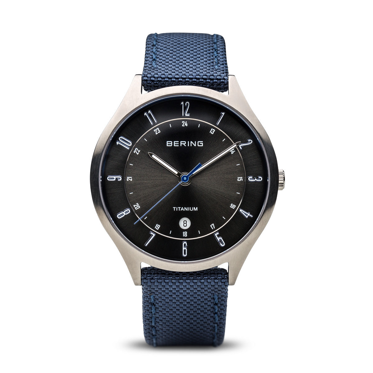 Bering Titanium Brushed Silver Watch-PEROZ Accessories