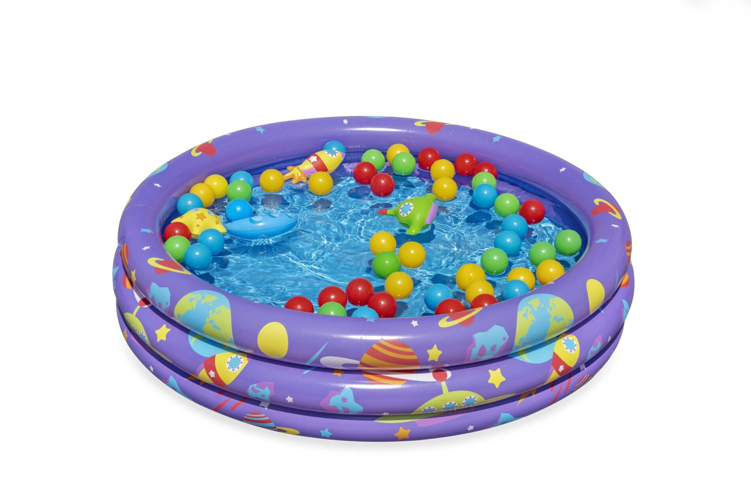 Bestway 1.02m x H25cm Intergalactic Surprise Ball Pit-Home &amp; Garden > Pool &amp; Accessories > Pool Toys &amp; Inflatables-PEROZ Accessories