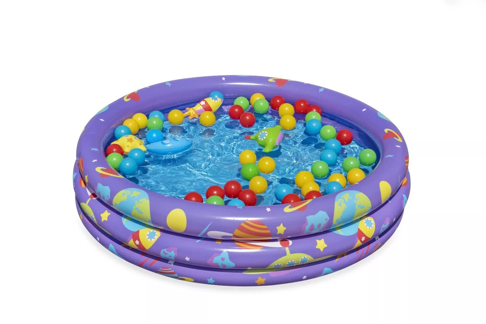 Bestway 1.02m x H25cm Intergalactic Surprise Ball Pit-Home &amp; Garden > Pool &amp; Accessories > Pool Toys &amp; Inflatables-PEROZ Accessories