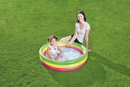 Bestway 1.02m x H25cm Swim Squad Kiddie Pool-Home &amp; Garden > Pool &amp; Accessories > Pool Toys &amp; Inflatables-PEROZ Accessories