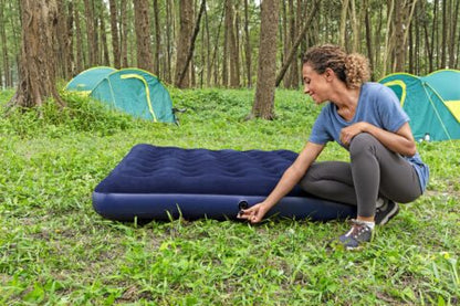 Bestway 1.91m x 1.37m x 22cm Air Mattress Full Inflatable Air Bed Indoor/Outdoor Heavy Duty Durable Camping-Outdoor Recreation &gt; Camping &gt; Inflatable Mattresses-PEROZ Accessories