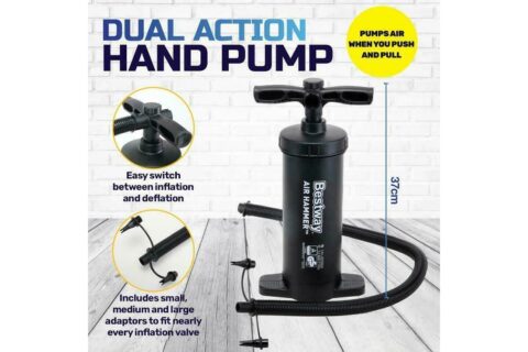 Bestway Air Hammer 2800 Manual Air Pump for Airbed, Swimming Pool, Toys, Kayaks-Tools > Pumps > Air Pumps-PEROZ Accessories