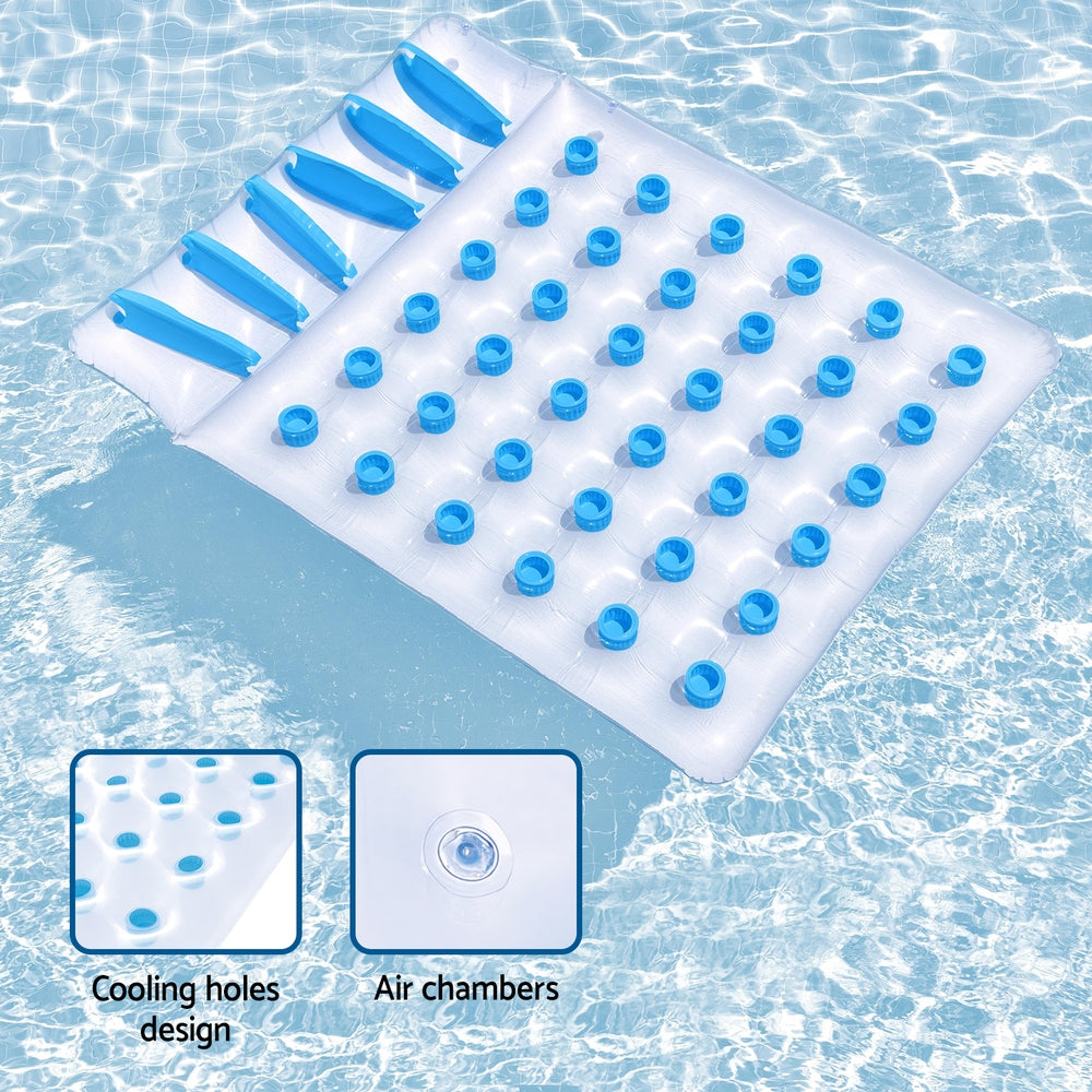 Bestway Float Floating Seat Pool Lounger Inflatable Lounge Chair Seat Pillow Bed-Home &amp; Garden > Pool &amp; Accessories > Pool Toys &amp; Inflatables-PEROZ Accessories