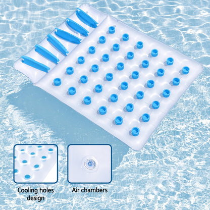 Bestway Float Floating Seat Pool Lounger Inflatable Lounge Chair Seat Pillow Bed-Home &amp; Garden > Pool &amp; Accessories > Pool Toys &amp; Inflatables-PEROZ Accessories
