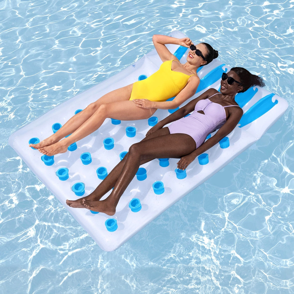 Bestway Float Floating Seat Pool Lounger Inflatable Lounge Chair Seat Pillow Bed-Home &amp; Garden > Pool &amp; Accessories > Pool Toys &amp; Inflatables-PEROZ Accessories