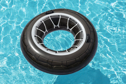 Bestway Inflatable 1.19m High Velocity Tire Tube Pool Float-Home &amp; Garden > Pool &amp; Accessories > Pool Toys &amp; Inflatables-PEROZ Accessories