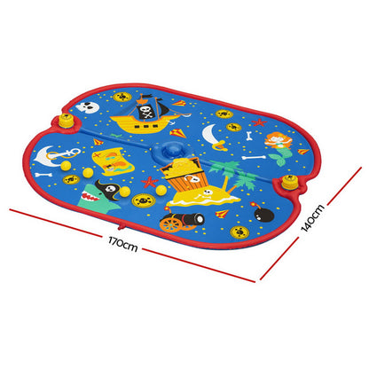 Bestway Kids Splash Pad Pool Sprinkler Spray Play Mat Water Fun Toys 170cm x140cm-Baby &amp; Kids > Baby &amp; Kid&
