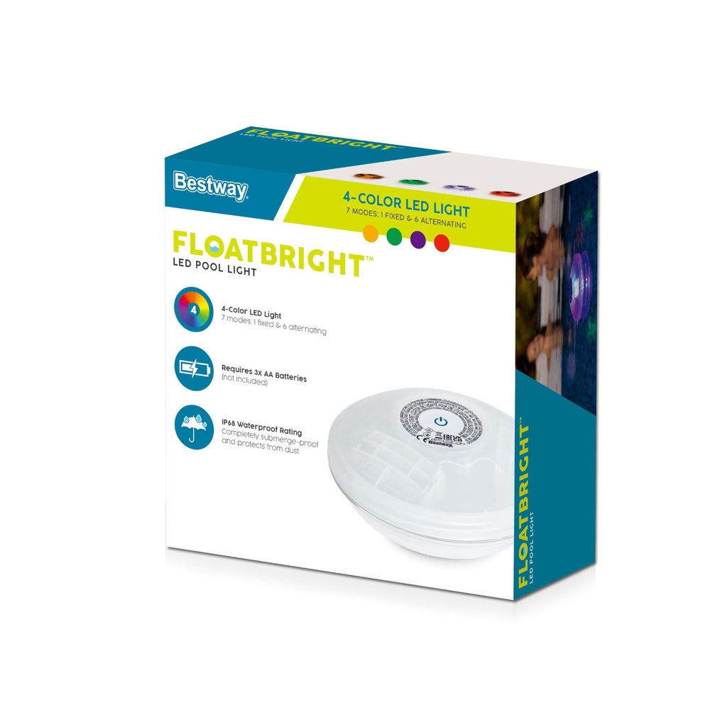 Bestway Pool Float Lamp LED Lights 7 Modes Multi Color Lamps For Pools-Home &amp; Garden > Pool &amp; Accessories > Swimming Pools-PEROZ Accessories