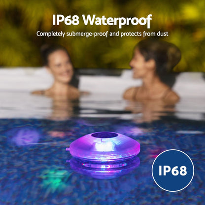 Bestway Pool Float Lamp LED Lights 7 Modes Multi Color Lamps For Pools-Home &amp; Garden > Pool &amp; Accessories > Swimming Pools-PEROZ Accessories