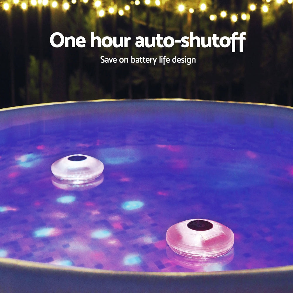 Bestway Pool Float Lamp LED Lights 7 Modes Multi Color Lamps For Pools-Home &amp; Garden > Pool &amp; Accessories > Swimming Pools-PEROZ Accessories