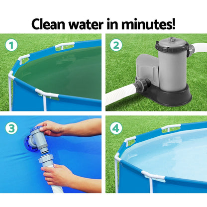 Bestway Pool Pump Cartridge Filter 1500GPH 5678L/H Flowclear™ Filters Cleaner-Tools > Pumps > Pool Pumps-PEROZ Accessories