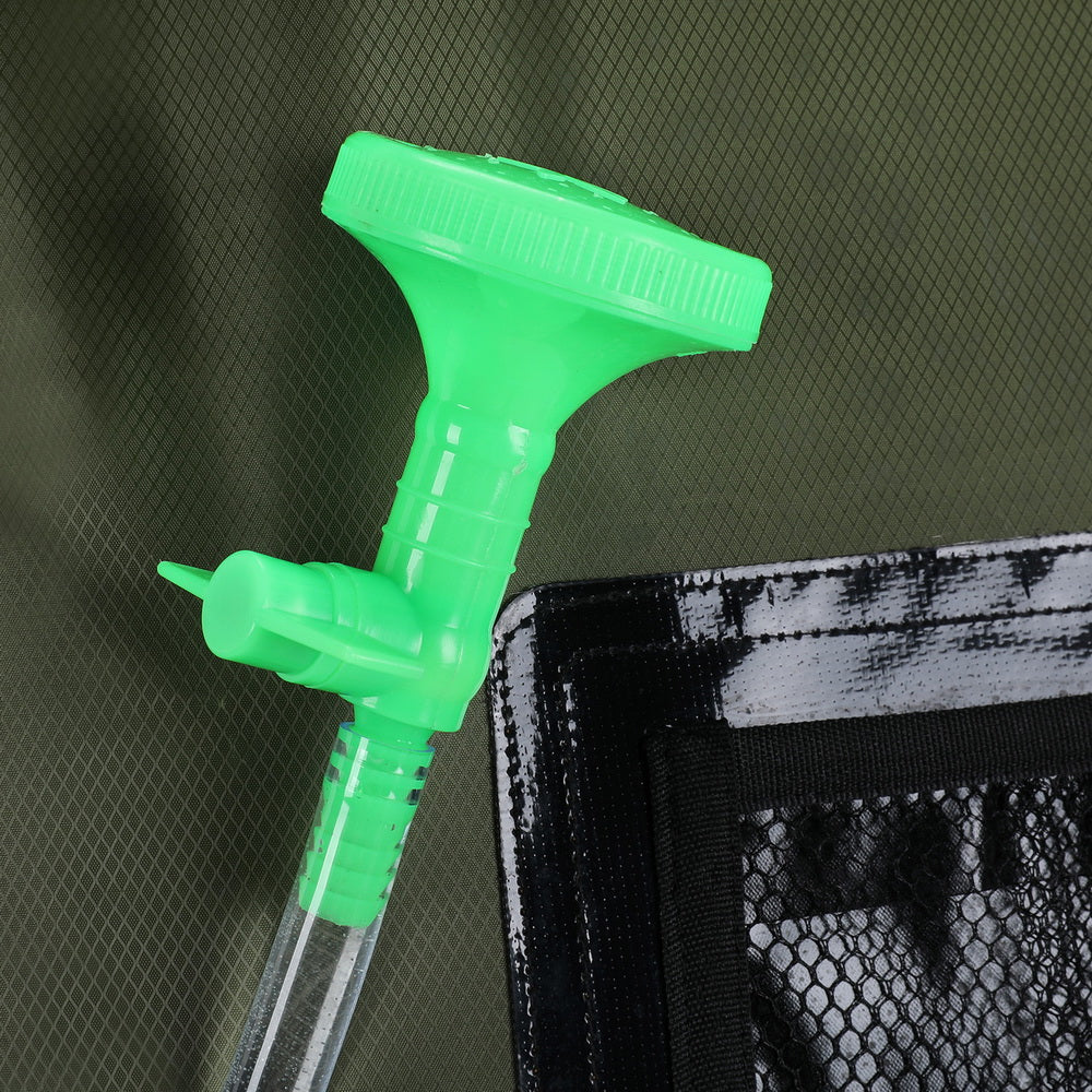 Weisshorn Camping Shower Bag 20L Set of 2 Portable Green Black-Outdoor Recreation &gt; Camping &gt; Portable Toilets &amp; Showers-PEROZ Accessories