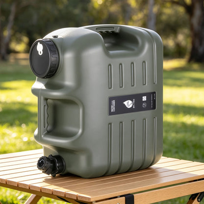 Weisshorn 25L Water Container Jerry Can Bucket Camping Outdoor Storage Tank-Outdoor Recreation > Camping > Portable Toilets &amp; Showers-PEROZ Accessories