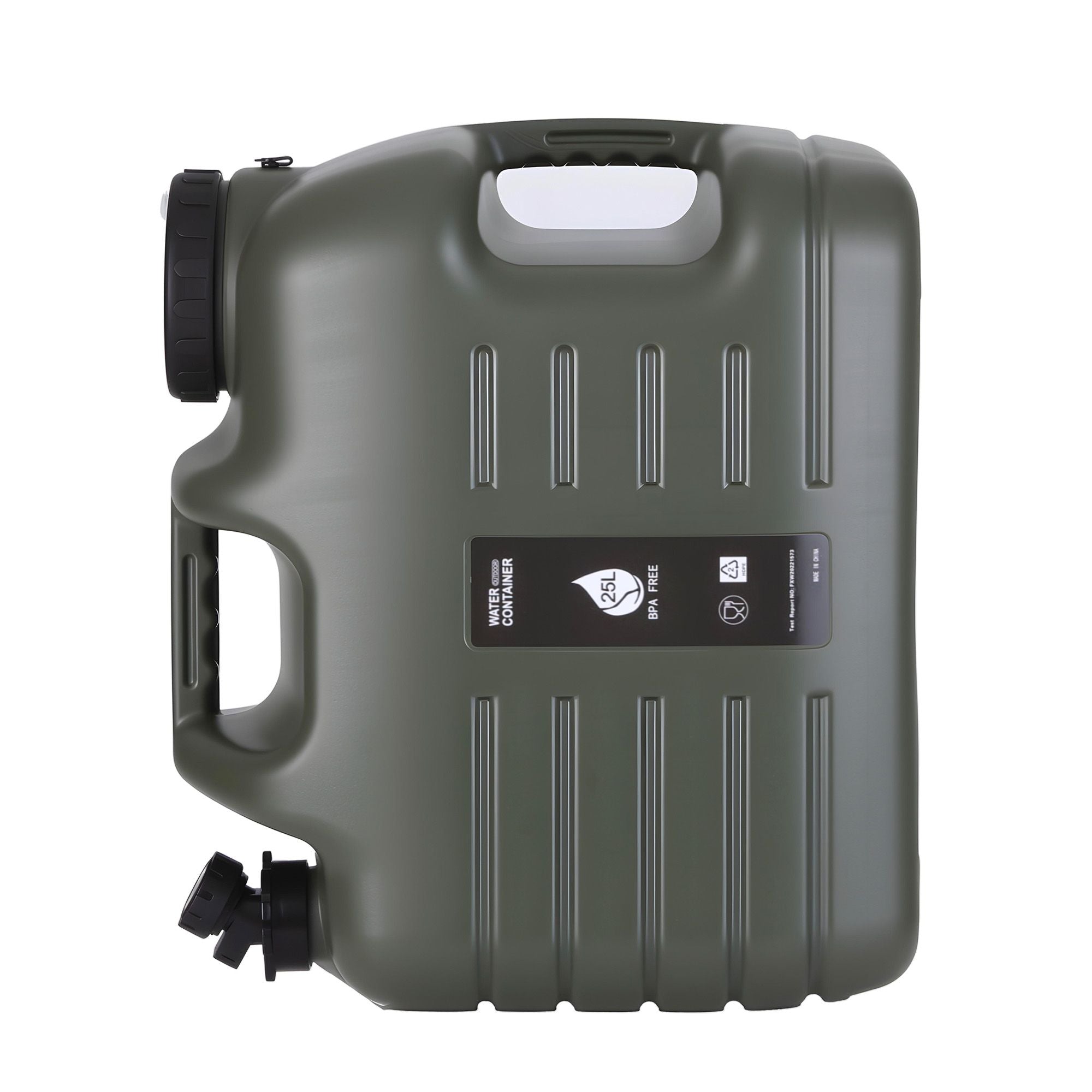 Weisshorn 25L Water Container Jerry Can Bucket Camping Outdoor Storage Tank-Outdoor Recreation > Camping > Portable Toilets &amp; Showers-PEROZ Accessories