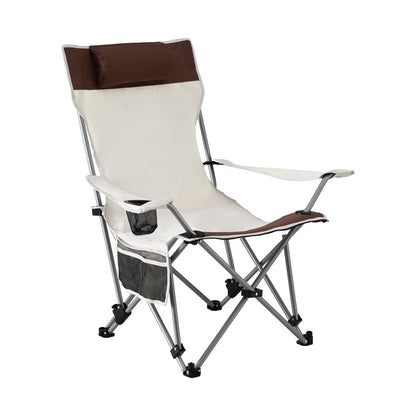 Weisshorn Camping Chair Reclining Adjustable Portable Outdoor Folding Lightweight-Outdoor Recreation &gt; Camping &gt; Camp Furniture-PEROZ Accessories