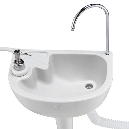 Weisshorn Camping Basin Portable Hand Wash Sink Stand 19L Capacity-Portable Camping Washes-PEROZ Accessories