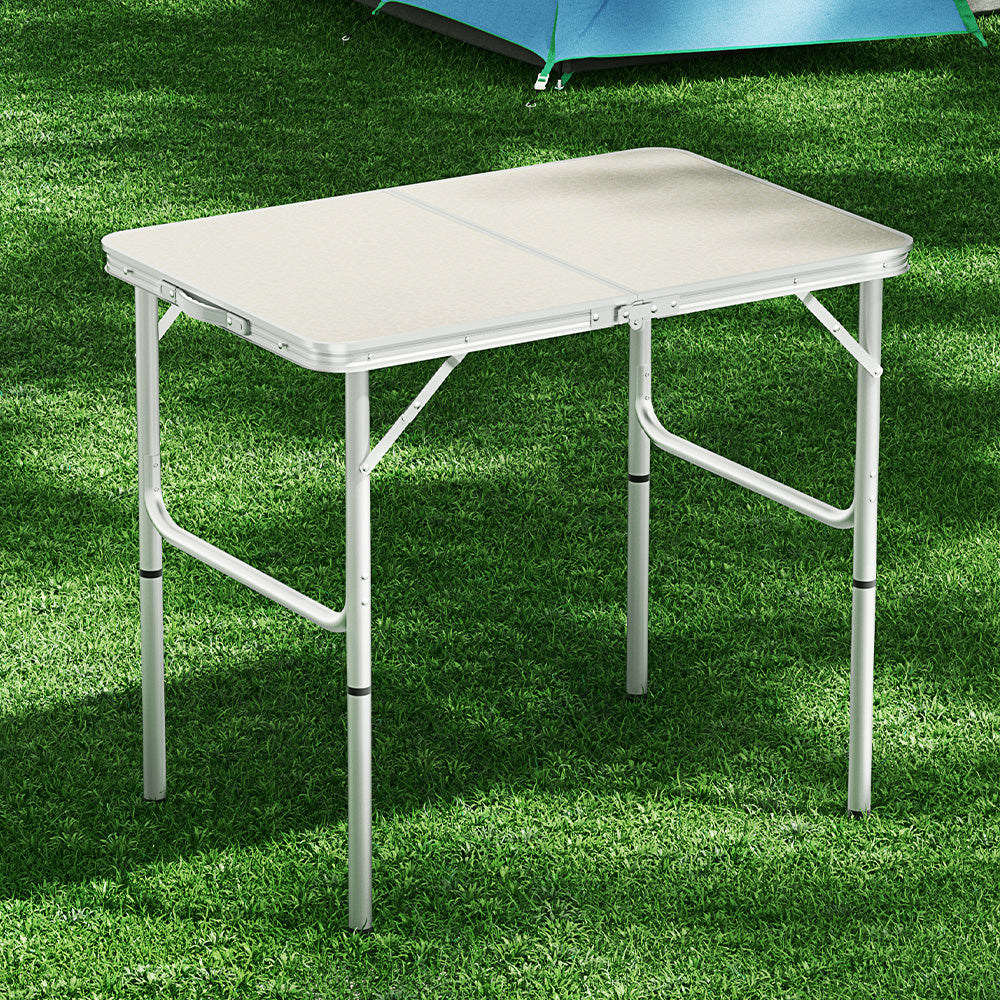 Weisshorn Folding Camping Table 90CM Adjustable Portable Outdoor Picnic Desk-Camping Tables-PEROZ Accessories