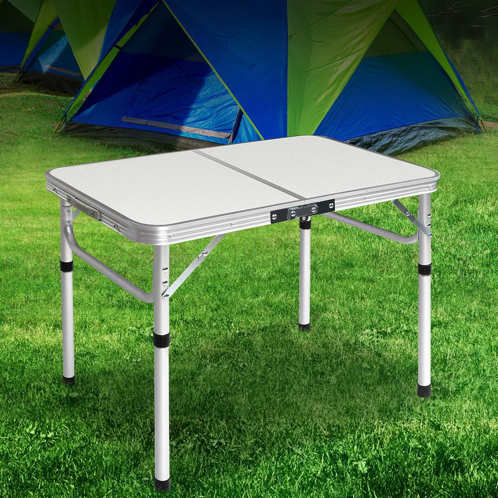 Weisshorn Folding Camping Table 90CM Adjustable Portable Outdoor Picnic Desk-Camping Tables-PEROZ Accessories