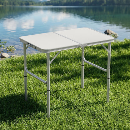 Weisshorn Folding Camping Table 90CM Adjustable Portable Outdoor Picnic Desk-Camping Tables-PEROZ Accessories